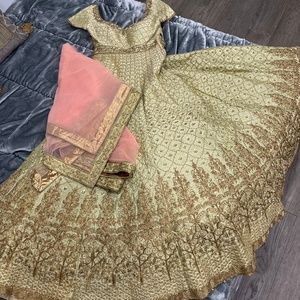 Bridesmaid anarkali gown